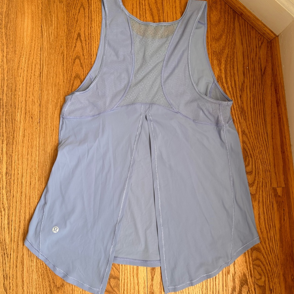 Light Blue Lululemon top - Picture 2 of 3